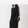 Kvinnor Bluses 2023 Autumn Fashion Reversible Swivel Pleated Top/samma stilbyxor