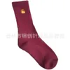 277q Herren- und Damenmode-Handtuchsocken, Modemarke Carthart, Strumpfwaren, Arbeitskleidung, Unterseite, schwer, Paar, Sport, solide Stickerei, Basketball, Fußball