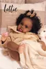 Куклы в наличии FBBD 24 дюйма Reborn Bbay Doll Kit Lottie Unainted Soft Touch реалистичные для детей 231027