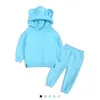 Kledingsets Kids Tales 2 stuks Warm trainingspak voor jongens Kledingset Pullover SweatshirtsBroekkleding voor kinderen Outfits Jonge kinderen pak 231027