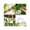 Autres fournitures de jardin Supports de plantes Clips en plastique Bague Connecte Vigne Treillis Fixation Protection Greffage Attaché Fixation Légume à DH9T1