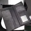 Long Korean Fashion Wallet Top Men's M Leather Printed Wallet302Z