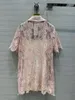 Basic & Casual Dresses designer Nanyou High end European Goods 2023 Spring/Summer New Fashion Small Fresh Style Full of Temperament Lace Two Piece Dress Z2JT