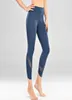 L22 Mulheres Leggings Calças de Yoga Nu Lixar Oitava Roupas de Ginástica Malha Onda Pés Cintura Alta Fitness Activewear Sexy Leggins2291932