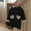 Clothing Sets Autumn Children's Wear Edition Girls' Princess Fashion Little Fragrance Love Coat Vest Skirt Two Piece Set Baby