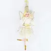 Juldekorationer Fairy Tree Decoration Elf Home Decor Handmased Doll Angel Hanging Bauble med Wings 231027