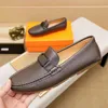 Designer Men's Leather Casual Shoes Spring and Autumn New Fashion Cowhide Doudou Shoes Designer Dress Shoes High Quality Driving Shoes Men's Leather Belt Box