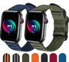 Nylonowe opaski na płótnie na zegarek Apple Watch 9 8 7 SE 6 5 4 3 2 1 opaska Sport Pasp44mm 42mm 49mm 45mm 44mm 42 mm 41 mm 40 mm 38 mm pasek dla IWatch Ultra2