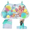 Storage Bags Pool Toy Net Foldable Mesh Beach Bag Swimming Adjustable Float Organizer Cover