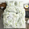 Bedding sets Floral Print Queen Set Soft Comfortable Single Double Duvet Cover King Size Flowers Pattern Quilt Covers No Sheets 231027