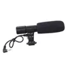 Microphones MIC-01 Condenseur professionnel Microphone 3,5 mm Enregistrement stéréo Interviews micro pour la vidéo de caméra dslr