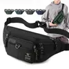 Sacs de taille Sports pour hommes Casual Nylon Outdoor Bandoulière Packs Unisexe Fanny Pack Voyage Téléphone Pochette de rangement Poitrine Jambe Sac 231027