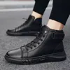 أحذية Boots Autumn High Top Work for Men Platform Calshle Address Quality ourdies Zapatos de Hombre 231027