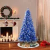 Andere evenementen Feestartikelen Kerstversiering PreLit 65' Kunstboom met 300 lampjes Blauwe decoratie Feestelijk huis 231027