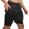 Running Shorts Summer Men Sports Multifunction Fitness Short Pants Male Gyms 2 In 1 Breathable Quick Dry Sweatpants