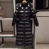 Veste femme hiver longues vestes vers le bas manteaux bouffants taille façonnant ourlet ample col de cheveux de renard chaud mode Parkas avec ceinture dame manteau vêtements d'extérieur poche