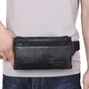 Sacs de taille en cuir véritable Fanny Pack Hip Bum sac pour hommes voyage décontracté étui de téléphone portable véritable peau de vache sac à main ceinture de poitrine 231027