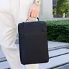 Briefcases OX Cloth Multiple Compartments Carry Case Office Document Pouch Business Laptop Package Men Protective Bag