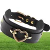 Chokers Sexy Punk Choker Halsband Leder Halskette Frauen Bondage Cosplay Goth Schmuck Gothic Harajuku Accessoires2116040