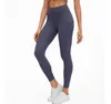 Pantalon de yoga pour femmes taille haute tenues de yoga dames sport leggings classiques avec une poche intégrée pantalon exercice fitness porter fille8151523