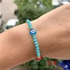 Türkische blaue Kristall-Armbänder mit bösem Blick für Frauen, handgefertigte Glasperlen, Ketten, Glücksschmuck, Accessoires, modisches Paar-Armband, Modeschmuck, Armbänder türkisch