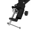 Microfones Pro Desktop Microphone Suspension Scissor Arm Stand Bord Monteringsklämma för Samson Blue Snowball