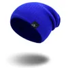 COKK bonnet tricoté femmes hiver hommes Skullies bonnets chaud décontracté ample Crochet bonnet femme Baggy pas cher