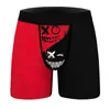 Underpants Men Boxer Shorts Elephant Digital Printed Briefs High Elastic Polyester Breathable Comfortable Panties