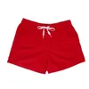 Running Shorts Summer Mens Beach Swimming Short Swimwear Matching Wear Surfing Pants Quick-Drying Loose Swimsuits