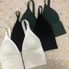 Zipper Tanks With Letter Sexy Camisoles Sport Bra Vest for Women In Summer Black and White 2 Colors3161