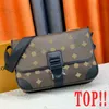 M46328 Men Bag Bag Messenger Bag Baged Canvas Counter Counter Facs Bag Archy Crossbody لحقيبة محمول بحفظة محمول بحجم 15 بوصة 35 سم للأعمال التجارية