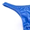 Underpants Ice Silk Seamless Men Thong Ultra-thin Jockstrap Sexy Lingerie Comfortable U Convex Pouch G-String Simple Sissy T-back Underwear