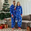 Familie Bijpassende Outfits Vrolijk Kerstfeest Winter Pyjama Set Rooster Print voor ouder kind Kleding Nachtkleding l231027