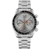 Luxus multifunktionaler Uhrenuhr mit Date und Fashion Watch Advanced Movement Edelstahl-Strapleather-Armband