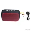 Mini Speakers Fabric Speaker Bluetooth Wireless Connection Portable Outdoor Sports Audio Stereo Support Card Mobile Phone