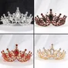 Beaded Crystals Rhinestones New Brand Cheap Wedding Gown Tiara Party Prom Colorful African Headpieces Accessories Events