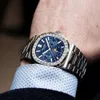 Classic Wristwatch Stainless Multifunctional Moonphase Moissanite Watch Automatic Mechanical