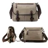 Marsupi 2023 Canvas Crossbody Uomo Vintage Business Casual Laptop da 13 pollici Borsa da viaggio multifunzionale di grande capacità Valigetta durevole 231115