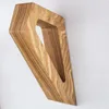 Haczyki Proste nowoczesne stałe drewniane haczyk do dekoracji ściennej pustej wiszące produkty