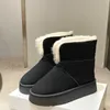 Maomao – bottes d'hiver pour femme, chaussures de neige, antidérapantes, polyvalentes, en peluche, épaisses, thermiques, en coton, nouvelle mode, automne hiver