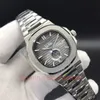 MENS Titta på lyxig papegoja Sun Moon 40mm Automatisk transparent mekanisk rörelse Fällbar spänne Elegant Sports Pate Watch Designer Montre de Luxe AAA