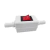 Interruttore a bilanciere con cavo in linea per carichi pesanti da 16 A. Indicatore LED massimo AC100-250V