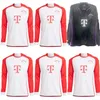 23 24 Bayern camisas de futebol Munique DE LIGT SANE 2023 2024 camisa de futebol GORETZKA GNABRY KIMMICH torcedores manga longa conjunto completo casa fora terceiro