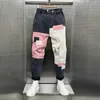 Мужские брюки Мешковатые джинсы Мужчины Harajuku Хип-хоп Популярная уличная одежда Дизайнерский бренд Шаровары На открытом воздухе Повседневные брюки в клетку Модная одежда J231028