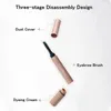 Eyebrow Enhancers BABREA Waterproof Eyebrow Dyeing Pomade Cream Pencil with Brush Natural Lasting Setting Dye Eye Brow Pen Makeup Cosmetic 231027