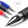 Gel Pen Set Classic Ball Point Medium Point 0.5mm Blue Black Red Pennor Refills School Office Writing Supplies