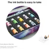 Fountain Pens Calligraphy Glass Dip Pen Ink Set Multifunctional Handbook for Daily Use 231027