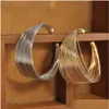 Cuff Punk Women Mtilayer Open Wide Style Bracelet Bangle Jewelry Statement Indian Bangles Christmas Jewelrys Drop Delivery Bracelets Dha5S