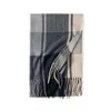 Lenços moda cachecol homem inverno quente pele macia amigável longo silenciador com tassel cashmere envolve à prova de vento em dia frio unisex pashmina 231027