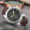 Brand Tissos Wrist Watches 2024 Mens Watches All Dial Work Quartz Watch High Quality Top Luxury wrist-watch Chronograph Clock leather Belt Fashion Type PRS516